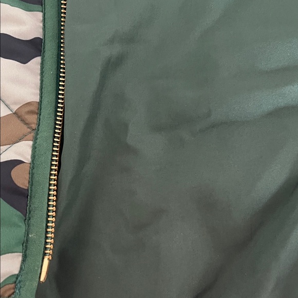 J. Crew Green Camo Vest - Picture 3 of 4